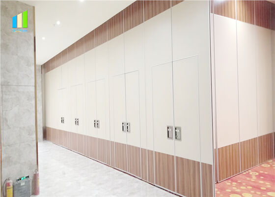 Schalldämmungs-akustische entfernbare Platten-bewegliches Aluminiumbüro, das Trennwand für Konferenzzimmer schiebt