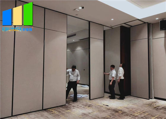 Multi Funktions-Hall Fire Resistant Folding Door-Trennwand für das fünf Stern-Hotel