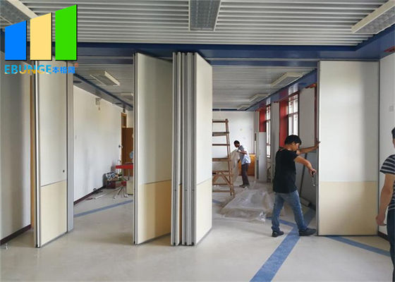 Aluminiumrahmen-solide Beweis-Gewebe-Falten-Trennwände für Büro-Trainings-Raum