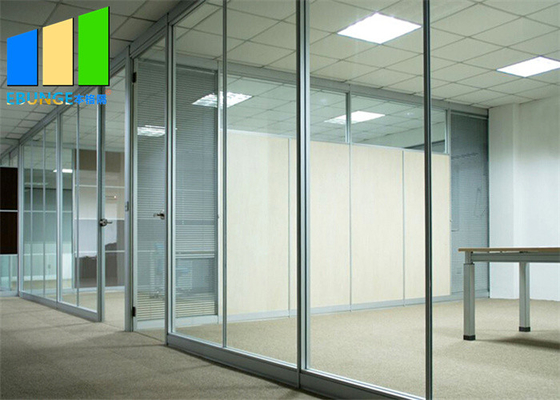 Feuerfestes ausgeglichenes Glaswand-System EBUNGE für Büro-und Hotel-Dekoration