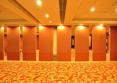 Konferenzsaal-faltende Trennwand, Aluminium-faltender Schiebetür-Hotelzimmer-Teiler