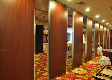 Schallmauer-Wand-Raum-Teiler-gleitendes Trennwände MDF-Melamin-Ende EBUNGE für Hotel-Konferenzzimmer