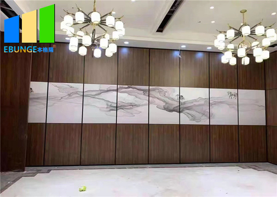 Dekorative Büro-Falte, die Fach-bewegliche schalldichte Wände für Restaurant schiebt