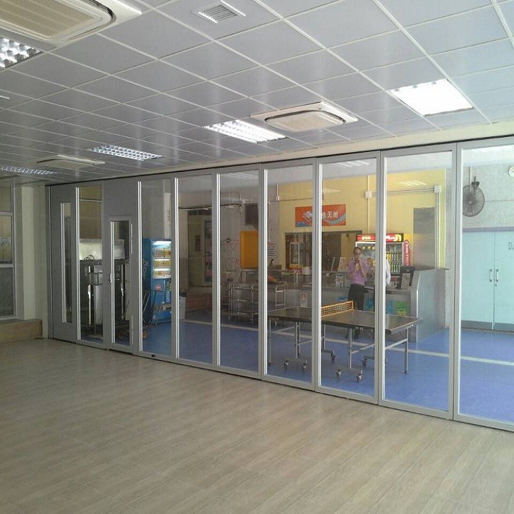 Bewegliche feuerfeste Trennungs-Wand/Büro milderten Glaswand-Trennwände
