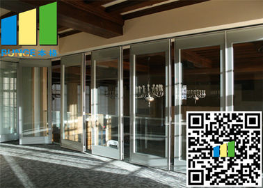 Büro-abmontierbare 2,56 Zoll-Glaswand-Trennwand für Einkaufszentrum