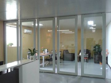 Frameless bewegliche Büro-Aluminiumtrennwand-/Glaswand-Teiler