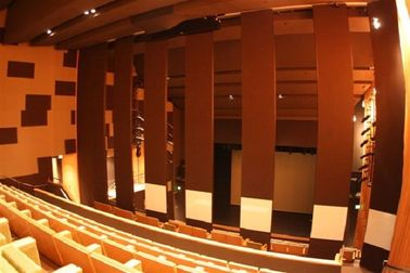 Breite der Holzoberfläche-faltende Konferenzsaal-Trennwand-500/1200mm
