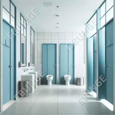 Hochdruck-Laminat-Toiletten-Trennwand Einfache und schnelle Installation Kratz- und Stoßfest
