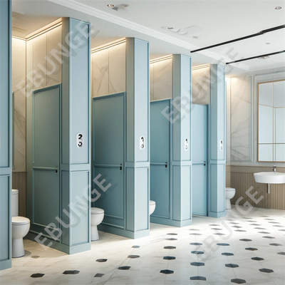 Hochdruck-Laminat-Toiletten-Trennwand Einfache und schnelle Installation Kratz- und Stoßfest