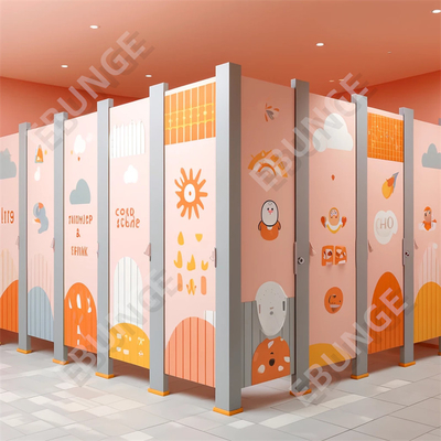 Unterstützung für benutzerdefinierte Gestaltungsoptionen Toilettenraum für Toilettenabteilungen