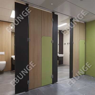 Einfache Installation Toiletten Trennwand