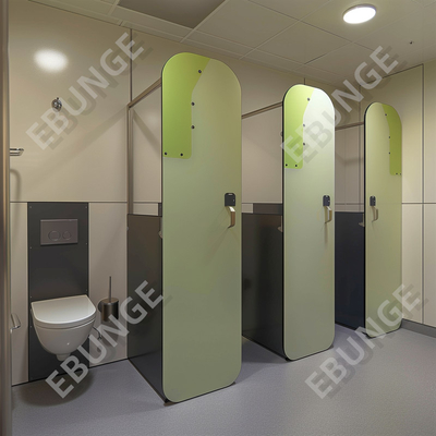 Einfache Installation Toiletten Trennwand