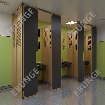 Einfache Installation Toiletten Trennwand