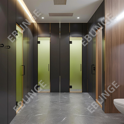 Einfache Installation Toiletten Trennwand