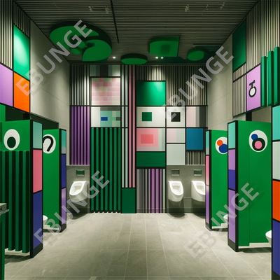 Vollständige Privatsphäre Erschwingliche Toilettenabschnitte mit einfacher Installation und Anpassung