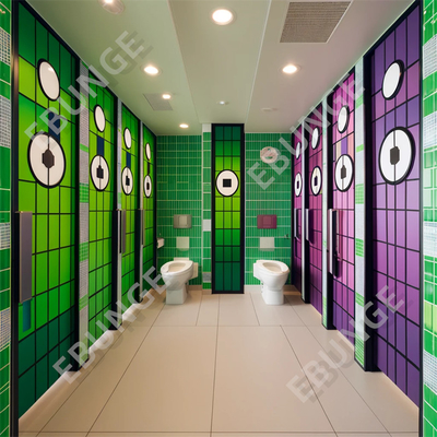 Vollständige Privatsphäre Erschwingliche Toilettenabschnitte mit einfacher Installation und Anpassung