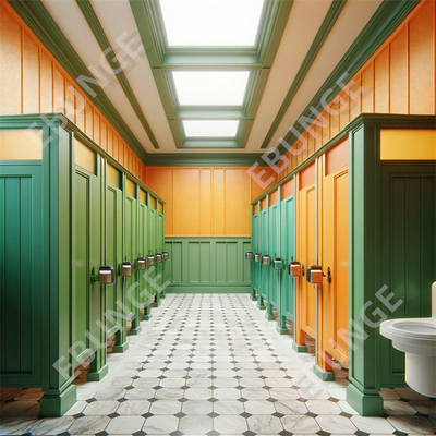 304 Edelstahl öffentliche Toiletten mit einfacher Installation