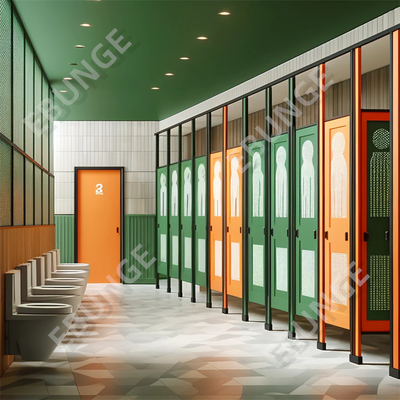 304 Edelstahl öffentliche Toiletten mit einfacher Installation