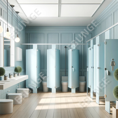 Schwarzwasserdichte Toiletten Trennwand Moderne Schlafzimmer für öffentliche Toiletten