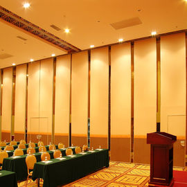 Dekorative Konferenzzimmer-akustische bewegliche Trennwände/, die Aluminiumtür schieben