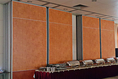 Moderne bewegliche hölzerne Trennwand für dekorative 500mm Breite des Hotel-