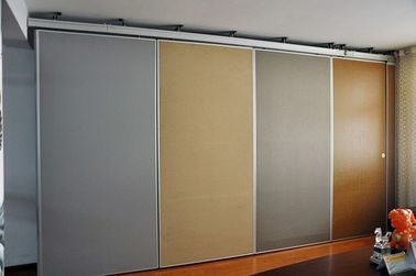 Moderner Entwurfs-Hotel-akustische bewegliche Wände, die das Trennwand-Falten schieben