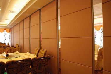 Hotel-lederne akustische Raum-Oberflächenteiler, Platten-Stärke 65 Millimeter