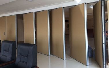 Aluminium - gestaltete akustische gleitende faltende Trennwände für Büro und Konferenzzimmer