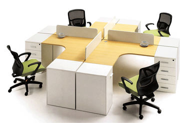 Modulares Büro-Zellen-Arbeitsplatz-modernes Brett-Wand-Fach kundengebundene Größe