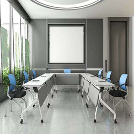 Stahlrahmen-moderne Konferenz-Tischplatten für Schulungszentrum 3 Jahre Garantie-