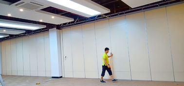 Dekoratives Material, das faltende Fach-bewegliche Wand-Systeme für Konferenzsaal schiebt
