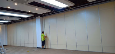 Dekoratives Material, das faltende Fach-bewegliche Wand-Systeme für Konferenzsaal schiebt