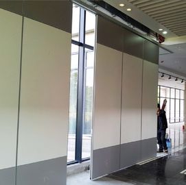 Hotel-Innengewebe-Entwurf, der faltende akustische Trennwand für Klassenzimmer schiebt