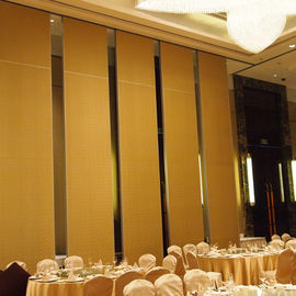 Ballsaal-faltende Trennwand-System-akustische hölzerne bewegliche Fächer für Hotel