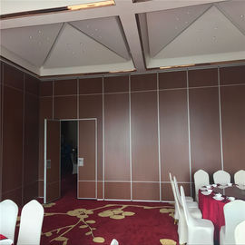 Konferenzzimmer-akustische bewegliche Fächer, die faltende Trennwände für Konferenzsaal schieben