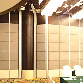 Bewegliche Gewebe-Endentfernbare Ausstellungs-akustische Faser-feuerfeste Trennwand für Hotel