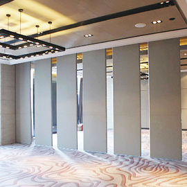 Aluminiumrahmen-faltender Trennwand-beweglicher akustischer gleitender Auditoriums-Tür-Raum-Teiler für Ausstellung Hall
