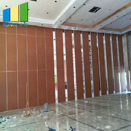 Aluminiumlegierungs-einziehbarer Boden zu Decken-Büro-Konferenzzimmer-faltenden Trennwänden für Studio