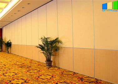 Melamin-dekorative schalldichte bewegliche Trennwände für Hotel-Bankett Hall