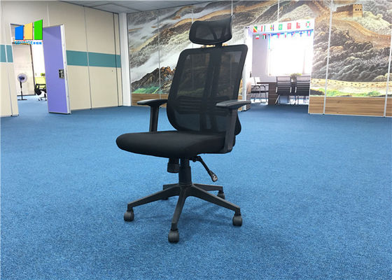 Schwenker-justierbare hohe hintere Exekutive sitzt schwarzem ergonomischem Büro Mesh Chairs vor