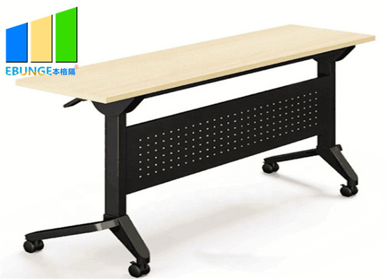 Moderner Schreibtisch-einfache hölzerne faltende Konferenztisch-Personal-Verhandlungs-Tabelle