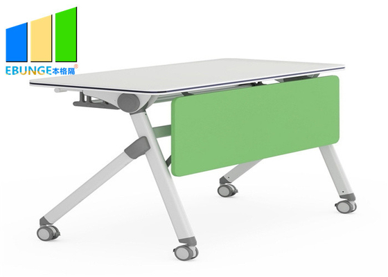 Modulare Konferenzzimmer-Falten-Schreibtisch-Falten-Büro-Trainings-Tabelle mit Rädern