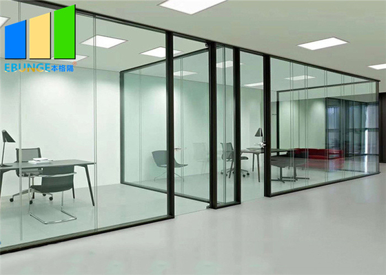 Ausgeglichene Büro-AluminiumGlaswand-Handelstragbares Büro-Innenwände