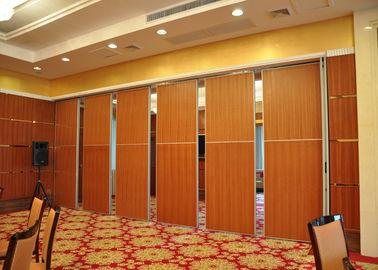 Melamin-Teppich-Endfaltende Glaswände für Konferenzzimmer