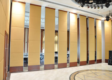Raum-Beweglich-Wand-Bi-Falte glasig-glänzende interne Türen für Platten des Büro-100mm
