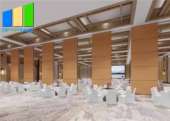 Aluminium-Hochhängende bewegliche Trennwand